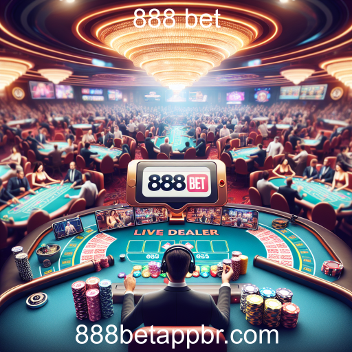 Vivencie a Emoção do 'Live Dealer' no 888 Bet